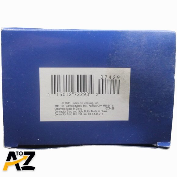 Hallmark Magic Ornament 2003 Fieldstone Church Candlelight Services #6 In Series - Picture 12 of 12